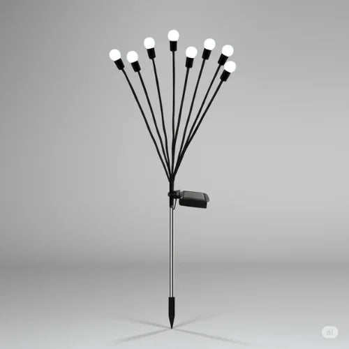 Zonne-aangedreven ledboeket