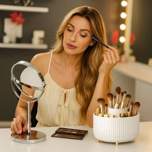 Rotating Makeup Organizer