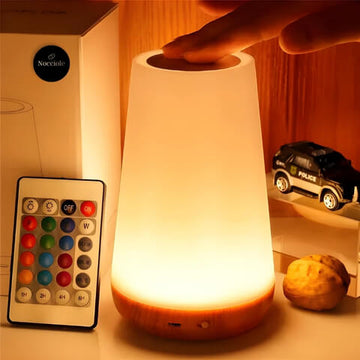 Multicolored Lamp with Remote Control