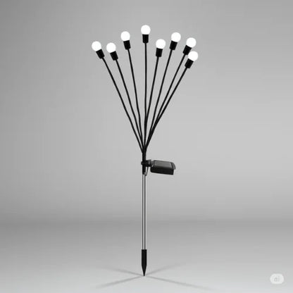 Zonne-aangedreven ledboeket